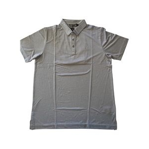 Travis Mathew Light Gray Polo Shirt